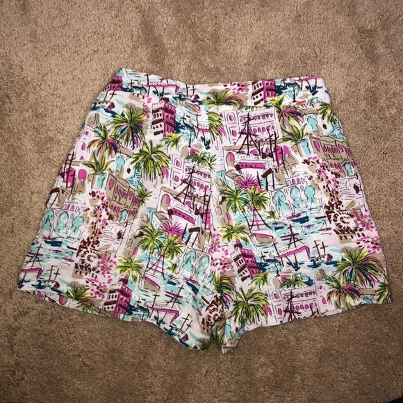 J. Crew Harbor Print Sailor Shorts Size 00 - Picture 12 of 13